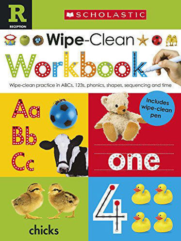 Picture of Scholastic Early Learners: Wipe Clean Workbook (Reception)