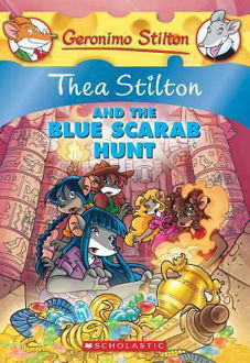 Picture of Thea Stilton: #11 Thea Stilton and the Blue Scarab Hunt
