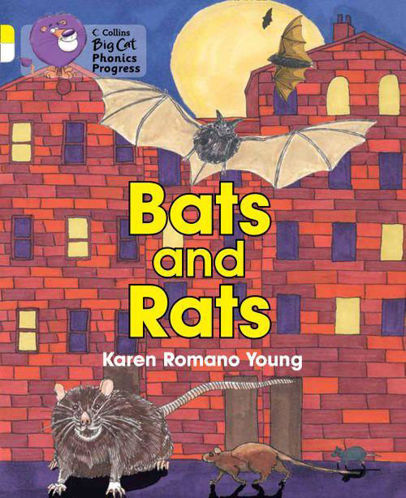 Picture of Bats and Rats Big Cat Phonics Yellow Band 3 White Band 10