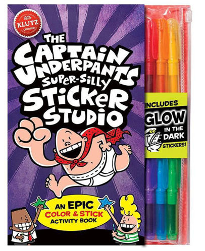 Picture of Klutz: Captain Underpants Super-Silly Sticker Studio