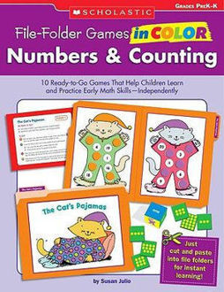 Picture of Numbers & Counting, Grades PreK-K 10 Ready-To-Go Games That Help Children Learn and Practice Early Math Skills--Independently!
