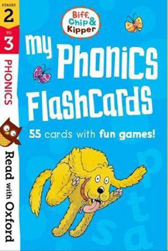 Picture of Read with Oxford Stages 2-3 Biff, Chip and Kipper My Phonics Flashcards