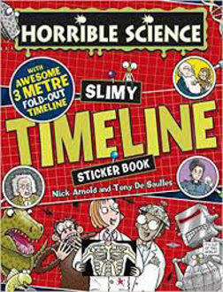 Picture of Horrible Science Slimy Timeline sticker book