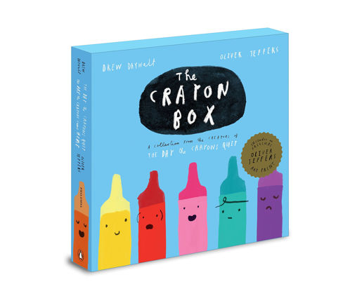 Picture of The Crayon Box the Day the Crayons quilt slipcase Edition