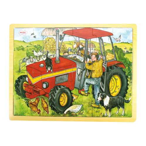 Picture of Tray Puzzle Tractor