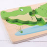 Picture of Crocodile Number Puzzle