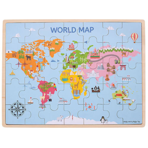 Picture of World Map Puzzle
