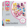 Picture of Heritage Playset Doll Furniture Set - BigJigs Toys