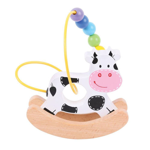 Picture of Rocking Bead Frame - Cow