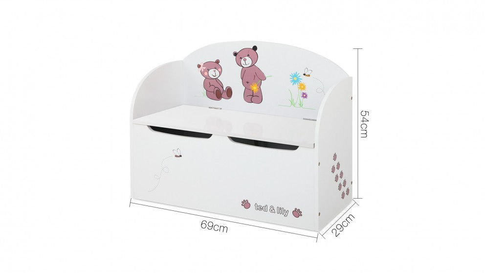 Toy Storage Box white Shop Kids Toy Online Little Thinker