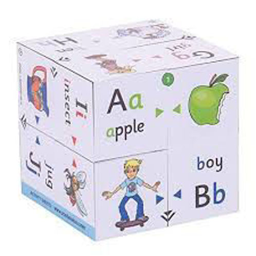 Picture of ZooBooKoo Educational Alphabet First Phonics and Color Matching Cube Book