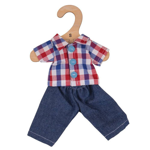 Picture of Checked Shirt and Jeans