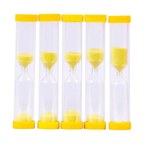 Picture of 3 Min Timer (5) Yellow Sand/ Yellow Cap