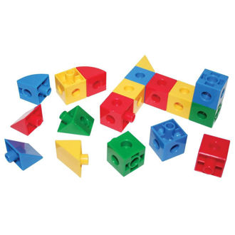 Picture of Super Snap Together Cubes Triangles and Sectors