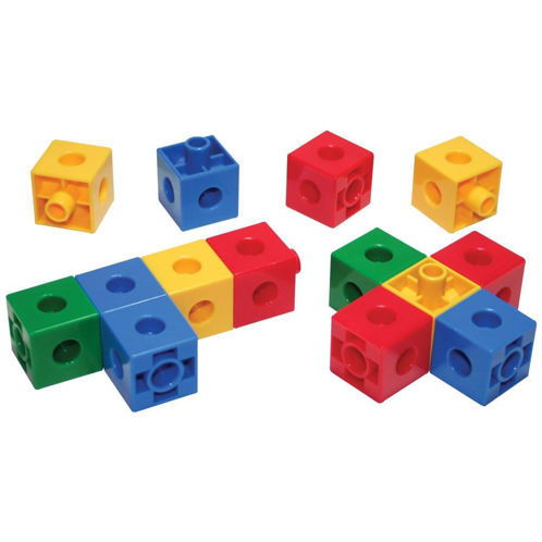 Picture of BigJigs Linking Cubes 600pcs - Kids Toys - Building Blocks