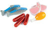Picture of Wooden Meat and Fish - BigJigs Toys