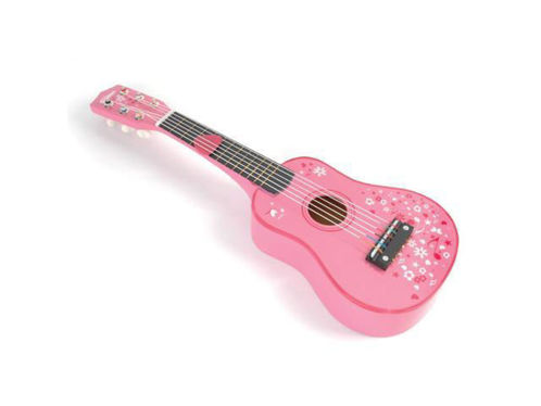 Picture of Pink Guitar (Flowers)