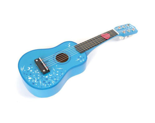 Picture of Blue Guitar (Stars) - BigJigs Toys