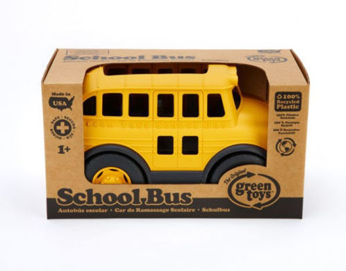 Picture of Green Toy School Bus