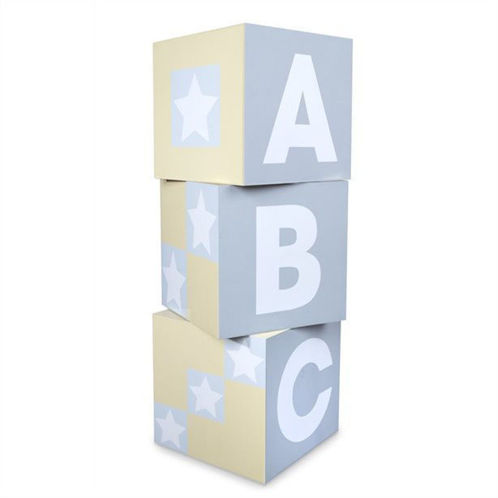Picture of ABC-123 BLOCKS - NATURAL (3 PIECES)