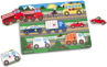 Picture of Wooden Peg puzzles Vehicles