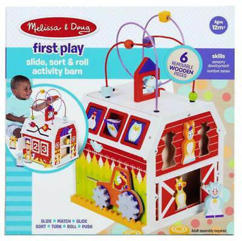 Picture of First Play Slide Sort & Roll Activity Barn