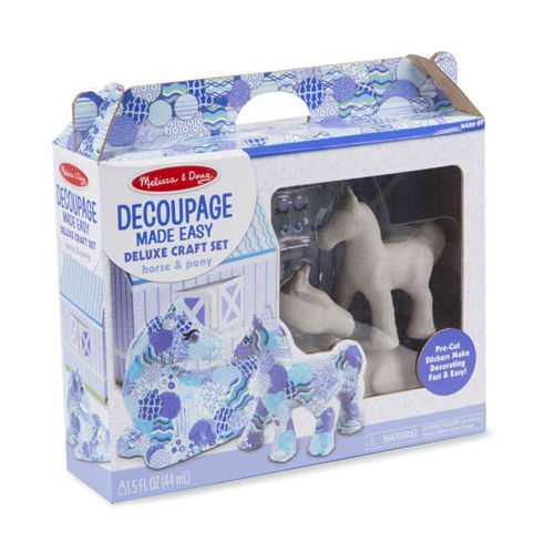 Picture of Decoupage Made Easy Deluxe Craft Set Horse & Pony