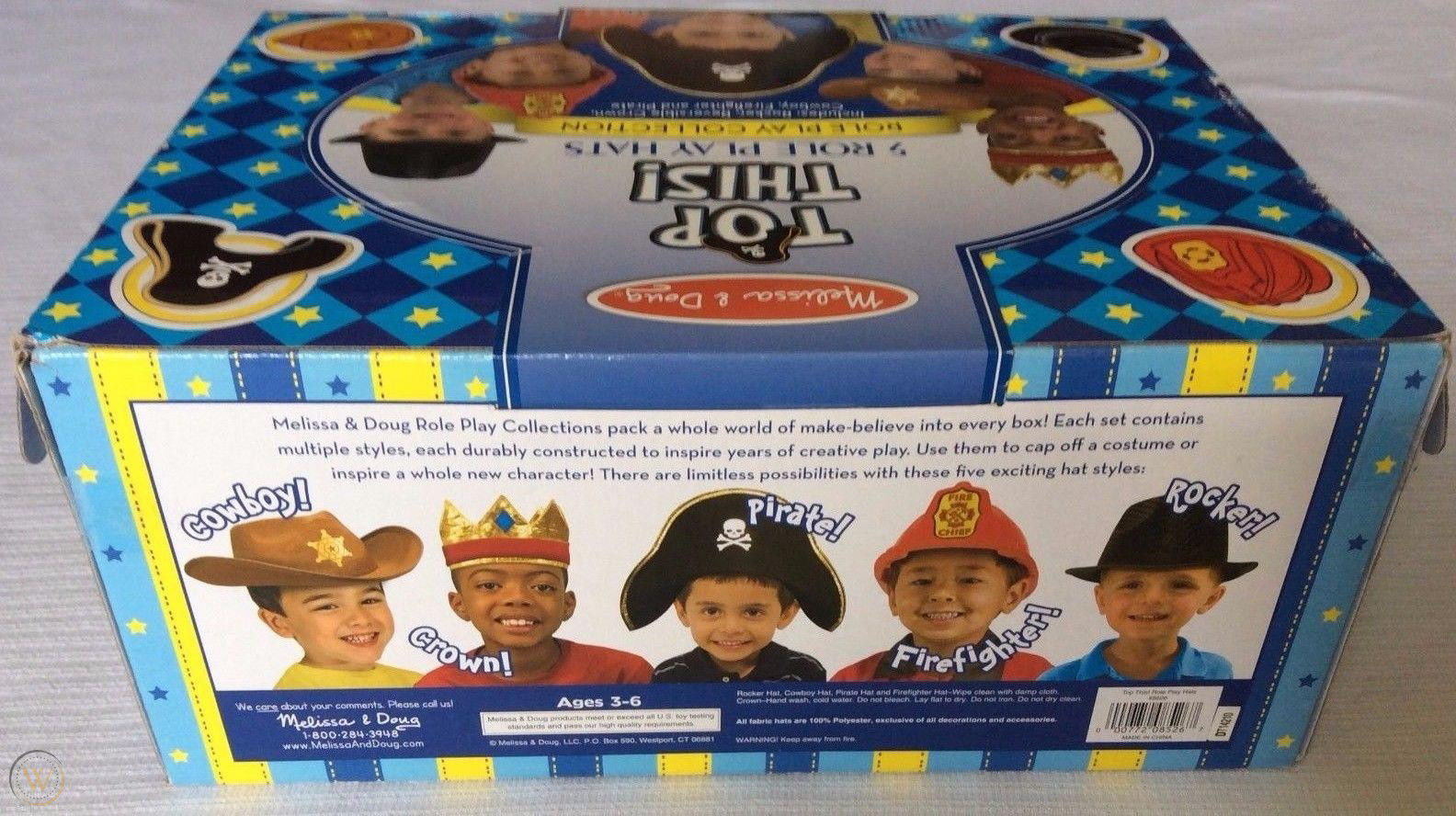 Top This! Role Play Hats Shop Kids Toy Online Little Thinker