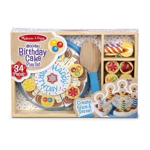 Picture of Birthday Cake Wooden Play Set