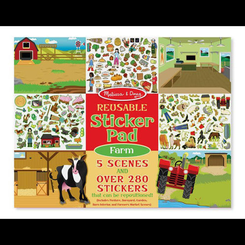 Picture of Reusable Sticker Pad - Farm
