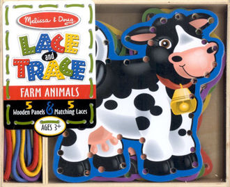 Picture of Farm Animals Lace and Trace Panels