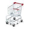 Picture of Shopping Cart Toy - Metal Grocery Wagon - Melissa & doug