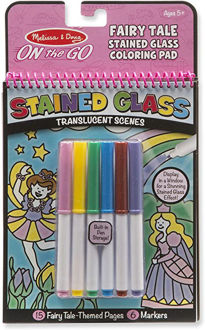 Picture of Fairy Tale Stained Glass Colouring Pad