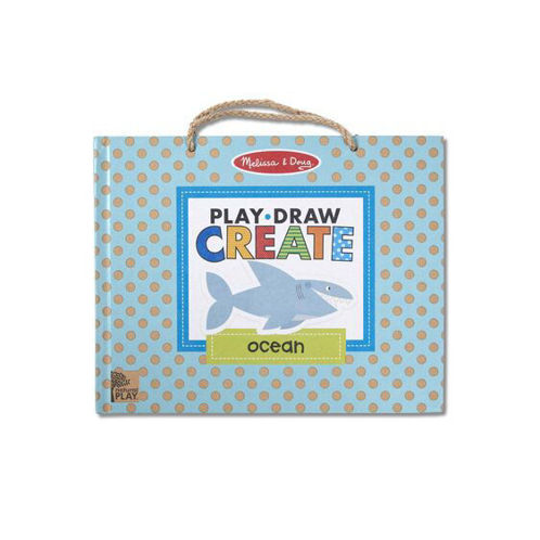 Picture of Play, Draw, Create Reusable Drawing & Magnet Kit - Ocean