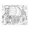 Picture of Jumbo Vehicles Coloring Pad