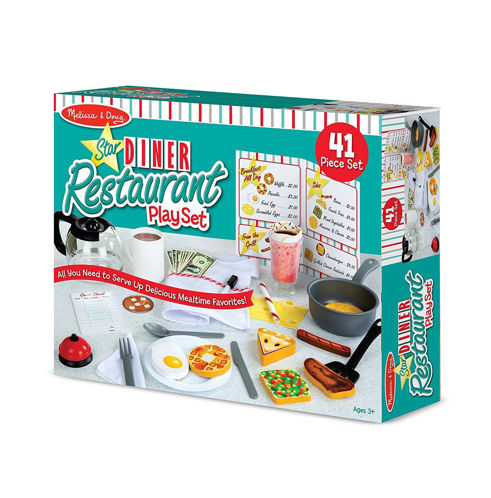 Picture of Star Diner Restaurant Play Set - melissa & doug