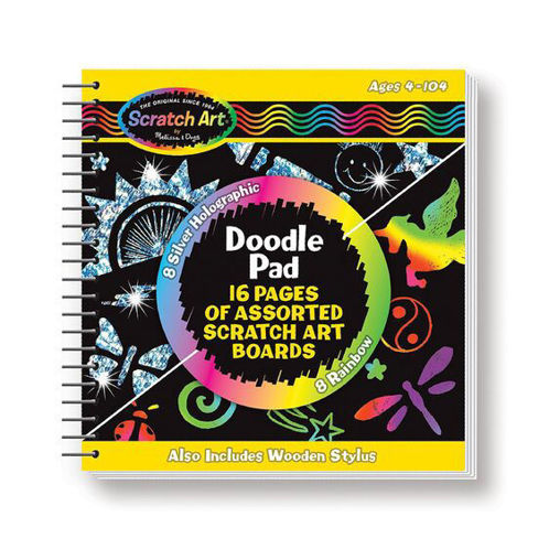 Picture of Scratch Art Doodle Pad Book