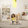 Picture of Wooden Jumbo Stacking Train - Natural