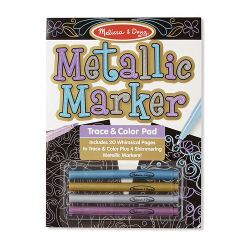 Picture of Metallic Marker Trace & Color Pad