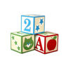 Picture of Jumbo ABC-123 Blocks - Classic