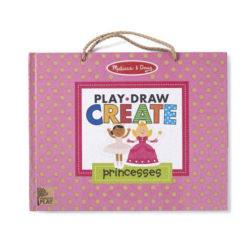 Picture of Play, Draw, Create Reusable Drawing & Magnet Kit - Princesses