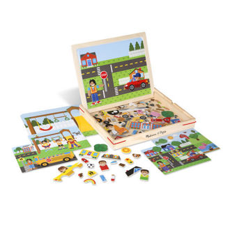 Picture of Wooden Magnetic Matching Picture Game