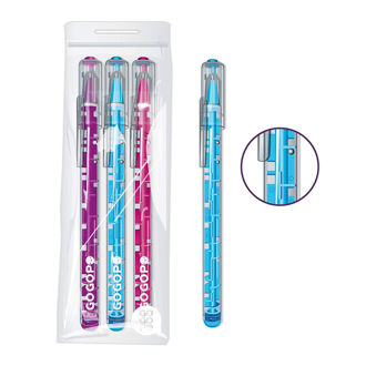 Picture of GoGoPo Maze Pens 3 piece in 1 pck