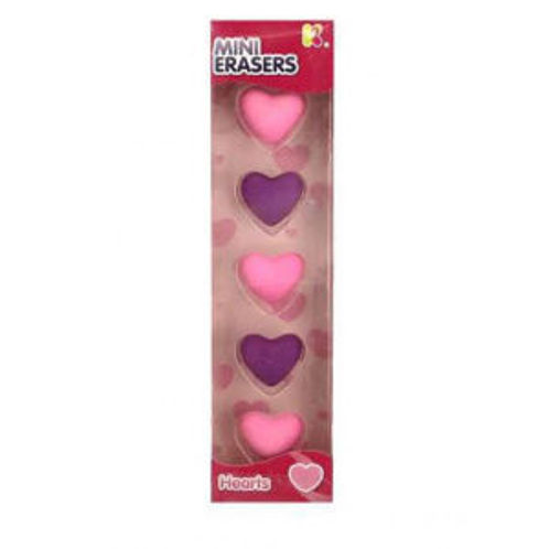 Picture of Mini Hearts Erasers