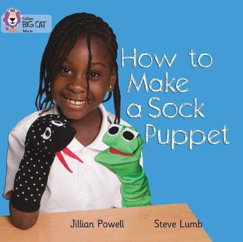Picture of How to make a Sock Puppet / Big Cat / Red A Band 2A