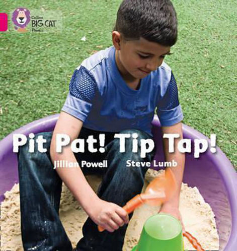 Picture of Pit Pat! Tip Tap! Big Cat Pink A Band 1A