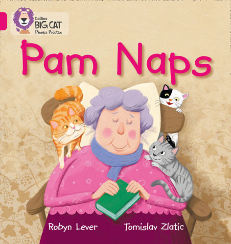 Picture of Pam Naps Big Cat Pink A Band 1 A