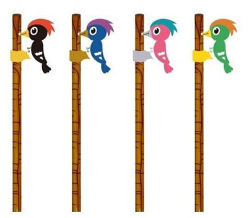 Picture of Woodpecker Eraser Top Pencil