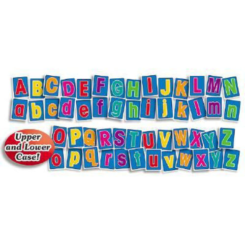 Picture of Big Alphabet Letters! Bulletin Board