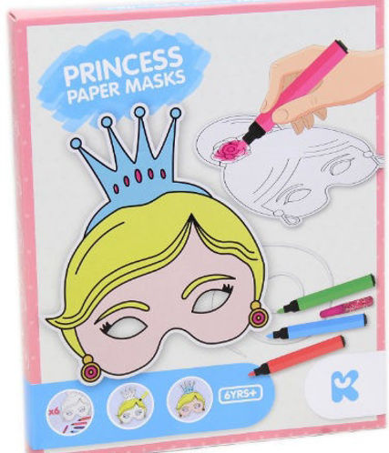 Picture of Princess Paper Mask Kit